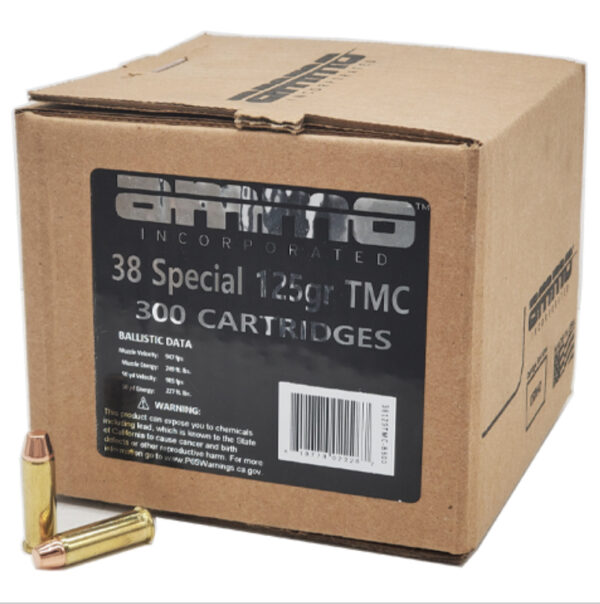 38 Special - Ammo Inc. 125 Grain Total Metal Coating